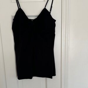 Velvet Black Camisole Top